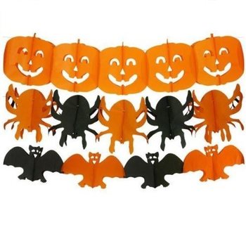 Halloweeni paberist vanikute miks &ndash; 300 cm (6 tk)