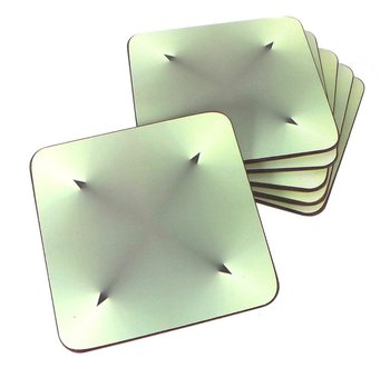 Joseph Joseph Cross 3D Klaasialused - 6-osaline komplekt (1 kompl.)