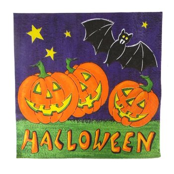 20-osaline Salvrätikute Komplekt - Mudel: Halloween (6 kompl.)