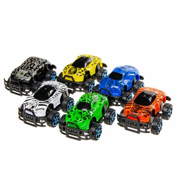 DŽUNGLI AUTOD PULL BACK EKRAANIL (12 tk)