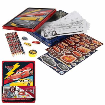 DISNEY CARS 3D Meisterduskomplekt Plekktoosis (12 tk)