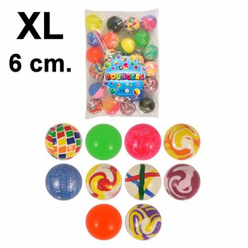 XL Mix Põrkepallid Ø6cm (25 tk)