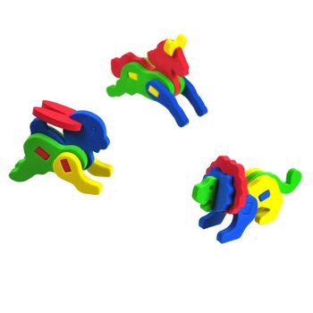 3D Loomade Pehme Pusle (12 tk)
