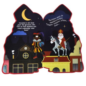 Suur vahtplastist Sinterklaasi raamat 30 cm (3 tk)