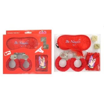 BE NAUGHTY KINKEKOMPLEKT (3 tk.)