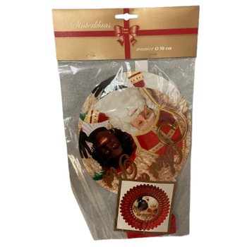 SINTERKLAASI DEKORATIIVNE VIHVAK &Oslash;50 CM - KOKKUPANDAV (6 tk)
