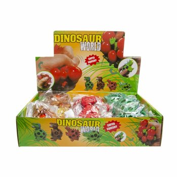 Pigistatav dinosauruse v&otilde;rgupall "Squishy Mesh" - displei (12 tk)