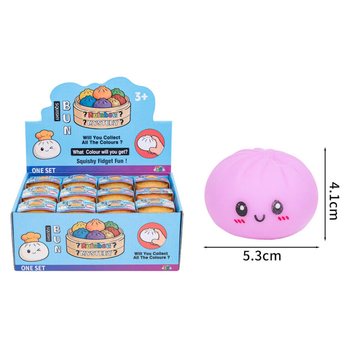 RAGE - Squishy Bun Dumplings V&Auml;IKE (5.3x5.3x4.1 cm) - Viral 2026 Fidget Toy (24 tk)