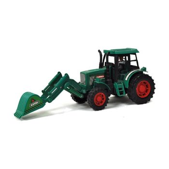 SUUR TRAKTOR KOOS EKSKAVAATORI KÄEGA DISPLEIL (9 tk)