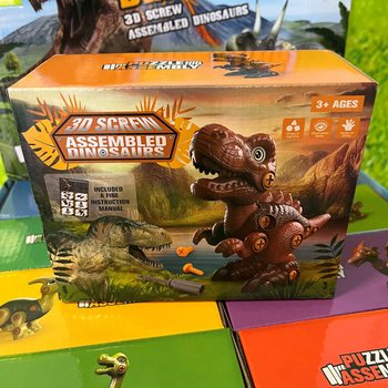 3D Dinosauruse Ehituskomplekt Kingituses - Ekraan (8 tk)