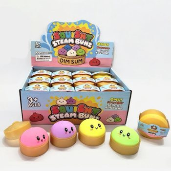 RAGE - V&auml;ikesed Squishy Bun pelmeenid (5.5x5.5x3 cm) - Viral 2026 n&auml;pum&auml;nguasi (24 tk)