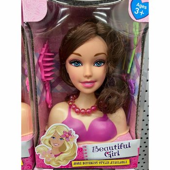 Juuksurinukk BEAUTIFUL GIRL S (2 tk)