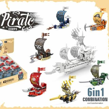 Piraadilaeva Klotsid &Uuml;llatuspallis - Ekraan (12 tk)