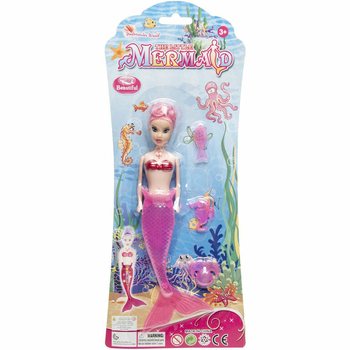 Merineitsi / Mermaid nukk kaardil (6 tk)