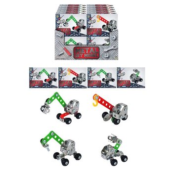 EHITA OMA METALLIST EHITUSSÕIDUK - DISPLAY-S (24 tk)