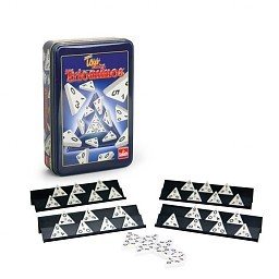 Triominos The Original Travel Tour Edition (Metallkarp) (1 tk)