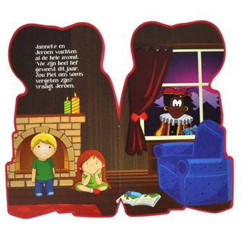 Suur Pehme Poroloonist Raamat 'Piet' 30 cm (11 tk)