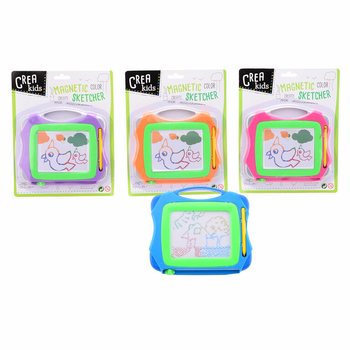 CREA KIDS - Magnetiline v&auml;rviline joonistustahvel (12 tk)
