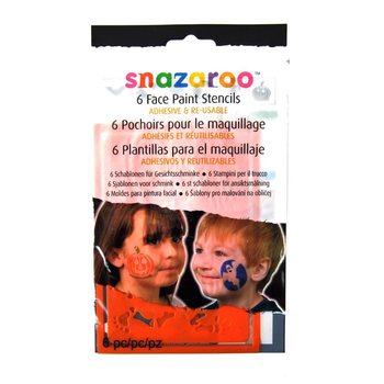 SNAZAROO - 6 N&auml;omaalingu &Scaron;ablooni (12 tk)