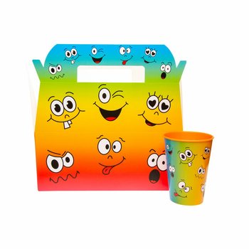 Laste Einekarp Smiley - 22,5 x 12 x 9,5 cm (24 tk)