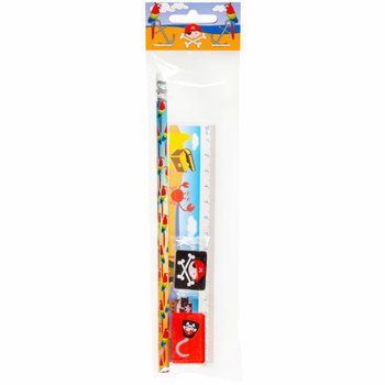4-osaline Piraadi Joonistuskomplekt (24 tk)