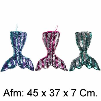XL Pl&uuml;&uuml;&scaron;ist Merineitsi Saba Padi - 45 cm - Mix v&auml;rvid (4 tk)
