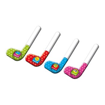 4 tk Loomamustriga Keelvilistid