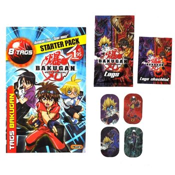 BAKUGAN - Algajate komplekt 8 Tag-i (100 tk)