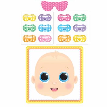 BABY SHOWER MÄNG - STICK THE DUMMY (12 tükki)