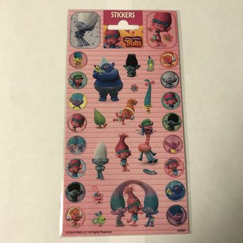 Kleepsuleht TROLLS - 20 x 10 cm (10 tk)