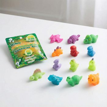 &Uuml;llatuskott - SQUISHY DINOSAURUSED (24 tk)