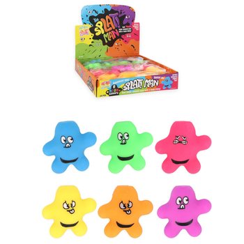 SQUEEZY SPLAT MAN - VÄRVISEGU - DISPLEIL (24 tk)
