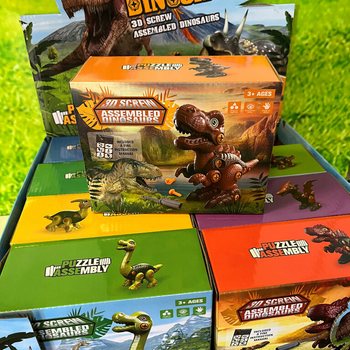 3D Dinosauruse Ehituskomplekt Kingituses - Ekraan (8 tk)