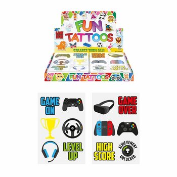 Gamer Fun Tätoveeringud Displaybox (96 lehte)