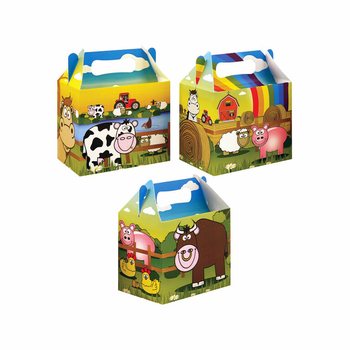 Laste Menüü Karp Taluloomad – 14 x 9,5 x 18 cm (12 tk)