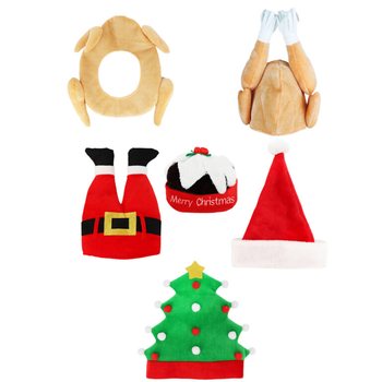 LUKSUSLIK L&Otilde;BUSATE J&Otilde;ULUM&Uuml;TSIDE SEGU - XMAS CAPS (6 tk)