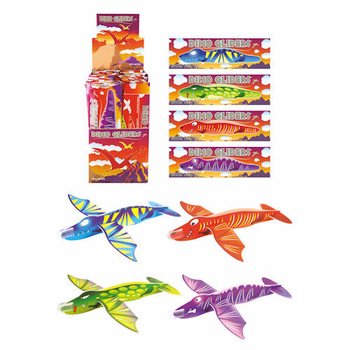 Vahtplastist lennukid Fighter Gliders – mudel: Dinosaurus ekraanil (48 tk)