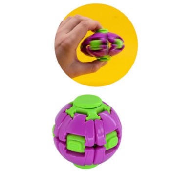 SPIN & POP FIDGET SPINNER PALL - SPIN SHIFT BALL - DISPLAY-KARBIS (24 TK)