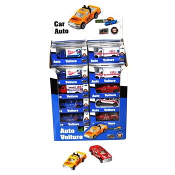 Die-Cast metallist sõidukid displeil (36 tk)