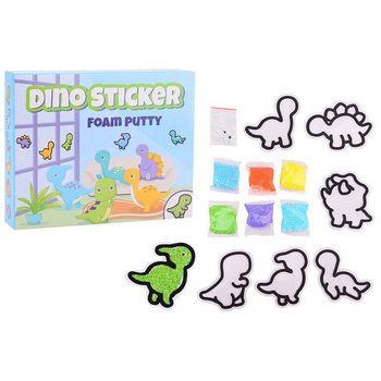 DINO KLEEBISED - VAHUMASSI KOMPLEKT - TEE OMA DINO VAHUKLEEBISED (24 tk)