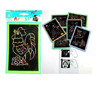 MAAGILISED KRAABITAVAD VÄRVIMISPILDID (48 tk)