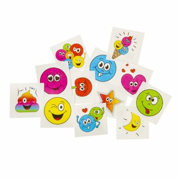 Ajutised t&auml;toveeringud Smiley - 48 pakki ekraanil