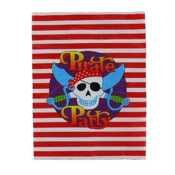 10 Sünnipäevakotti - Pirate Party (6 komplekti)