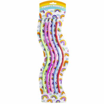 5-osaline painduvate pliiatsite komplekt Twisty XL kaardil (10 tk)