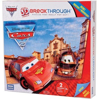 Megapuzzles Breakthrough 3D Autod 2 (Cars) - 50671AEG