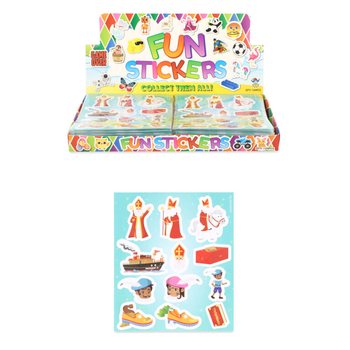 FUN STICKERS &ndash; MUDEL: SINTERKLAAS (120 tk)