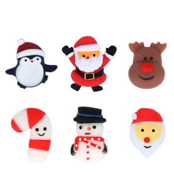 J&otilde;uluteemalised squishy figuurid loosikasti (96 tk)