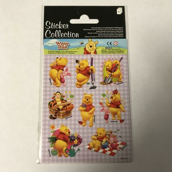 Kleepsupoognad: Disney Karupoeg Puhh, 16 x 9 cm (10 tk)