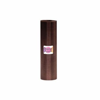 ORGANZARULL - 28 cm x 25 M - &Scaron;OKOLAADIPRUUN (1 tk)
