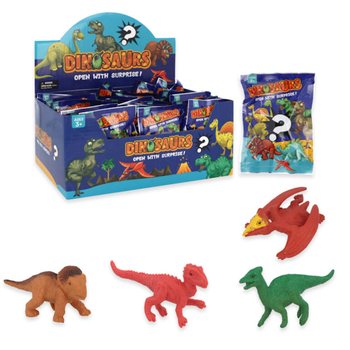 &Uuml;llatuskott / Blindbag - Teema: Dinosaurused v&auml;ljapanekul (60 tk)